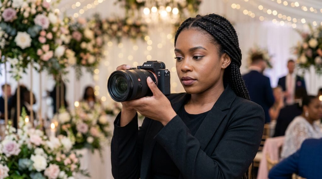 MEI fotógrafa pode fotografar casamentos e eventos corporativos